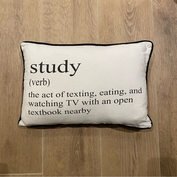 Study definition Throw Pillow - Picture 2 of 4
